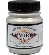 Jacquard Lumiere Metallic Acrylic Paint 2.25oz - Super Sparkle