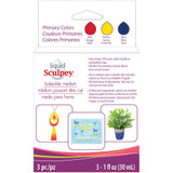 Sculpey Liquid Primary Colors 3/Pkg