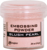 Ranger Blush Pearl Tinsel Embossing Powder