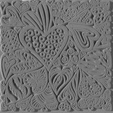 Cernit Texture Plate Hearts Cernit Texture Plate Hearts