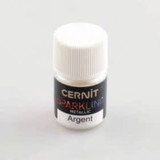 Cernit Sparkling - Metallic Silver (Argent) Cernit Sparkling - Metallic Silver (Argent)