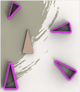 PCP Paper Beads Triangle Cutters PCP Paper Beads Triangle Cutters