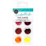 Embellish Foil Flakes - Warm - American Crafts Color Pour 