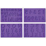 Wilton Letters and Numbers Designs Mold