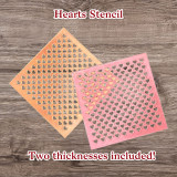 Multi Hearts Stencil/Screens