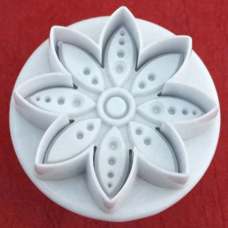 Embossing Cutters Daisy Flower Poly Clay Play