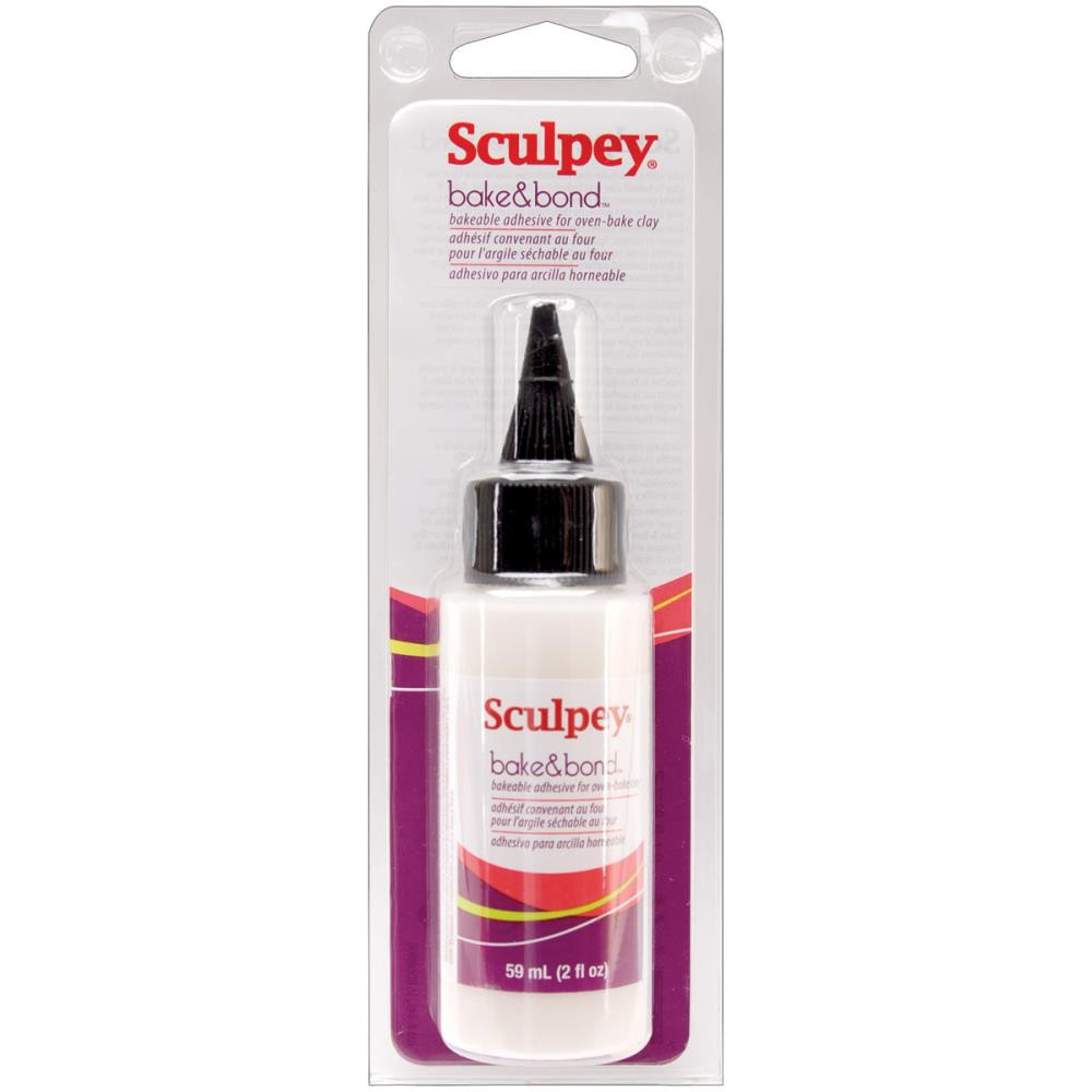Colla Sculpey Bake & Bond Per Argilla Polimerica - 2 Once, Per Cottura E Incollaggio Resistente, Multiuso - Foto 13