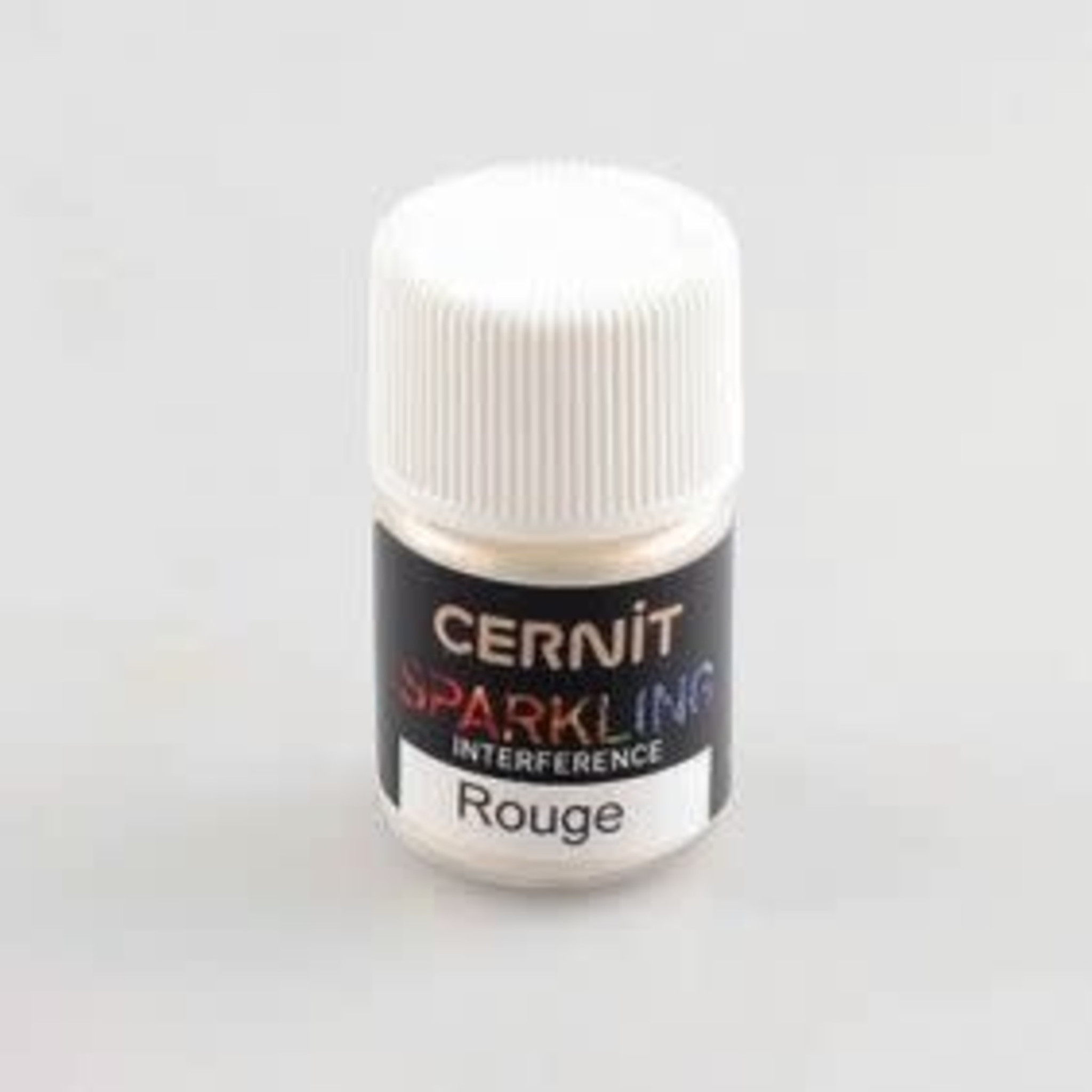 Cernit Translucent Glitter White - Poly Clay Play
