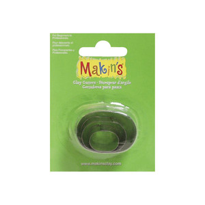 Makin's Clay 3 Piece Cutter Set Oval