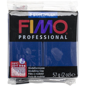 Fimo Professional Polymer Clay - Navy Blue 