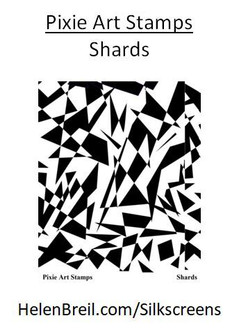 Mike Breil Silk Screen - Shards - Limited