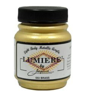 Jacquard Lumiere Metallic Acrylic Paint 2.25oz - Brass