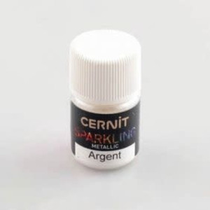 Cernit Sparkling - Metallic Silver (Argent)