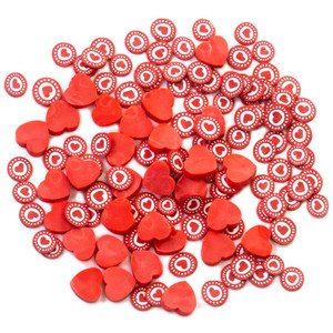 Sprinkletz Embellishments 12g - Hearts