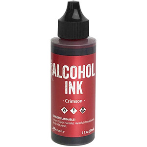 Crimson Alcohol Ink Tim Holtz 2 ounce