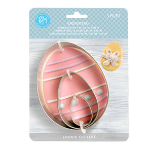 EASTER COOKIE CUTTERS 3 PC NESTED SET