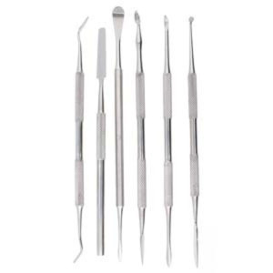 6pc Double-Ended Stainless Steel Carving Set