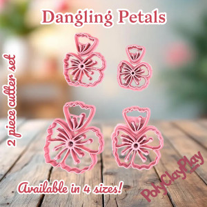 PCP Dangling Petals Cutter Set PCP Dangling Petals Cutter Set