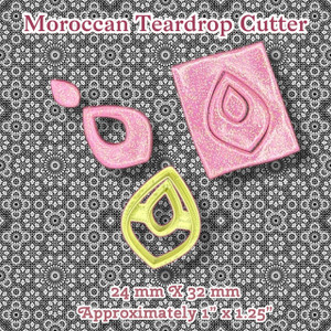 Freebie Friday Special - Moroccan Teardrop