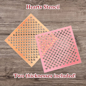 Multi Hearts Stencil/Screens