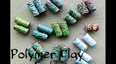 Polymer Clay End Caps Tutorial by Pat Roberts-Thompson