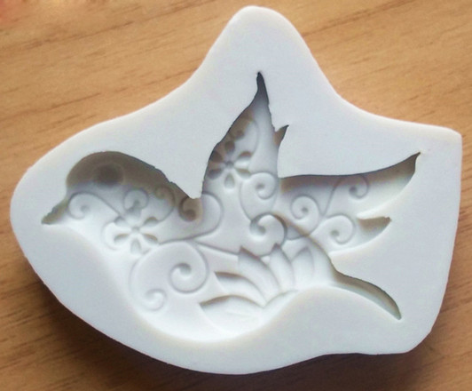 Dove Swirled Silicone Mold