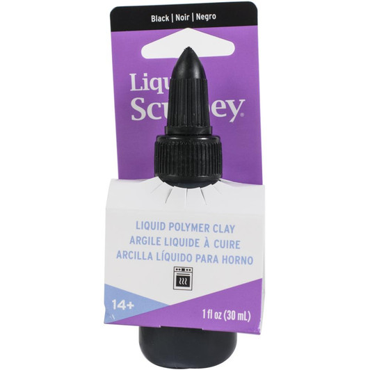 Sculpey® Liquid Bakeable Clay Black 1 oz