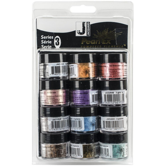 Jacquard Series 3 Pearl Ex Powdered Pigments 3g 12/Pkg