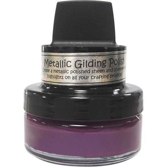 Cosmic Shimmer Metallic Gilding Polish - Dark Cherry 
