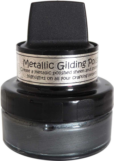 Cosmic Shimmer Metallic Gilding Polish - Graphite