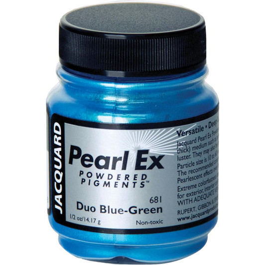 Jacquard Pearl Ex Powdered Pigment 14g - Duo Blue-Green
