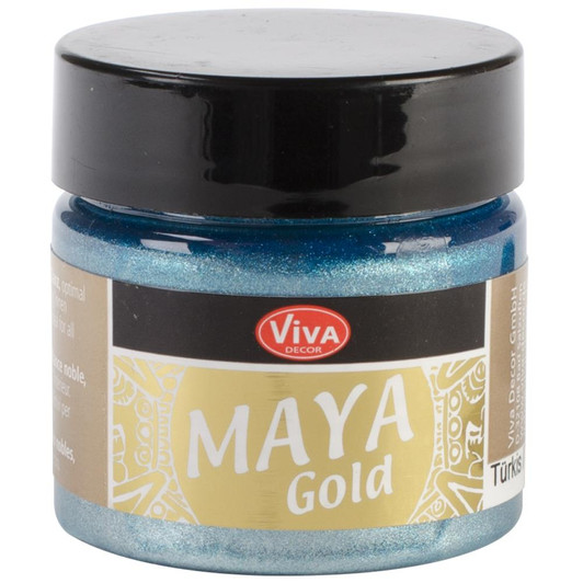 Maya Gold - Turquoise