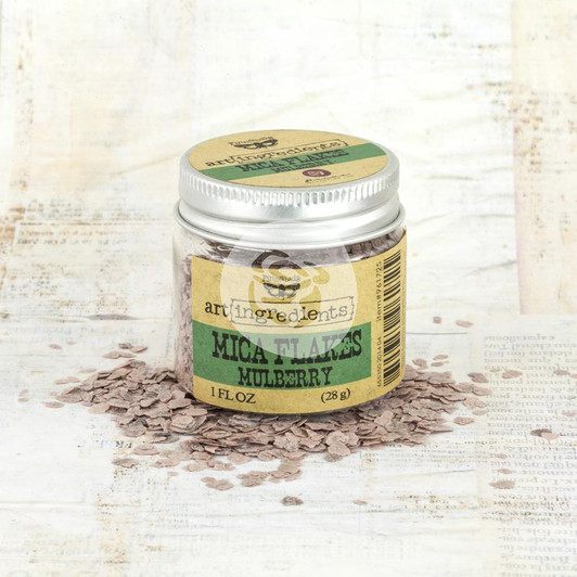 Finnabair Art Ingredients Mica Flakes Mulberry