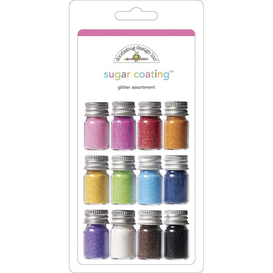Sugar Coating Fine Glitter Assortment 5g 12/Pkg