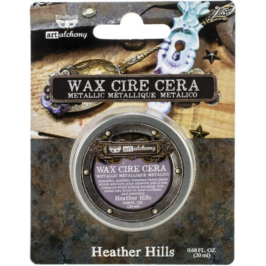 Finnabair Art Alchemy Metallique Wax - Heather Hills