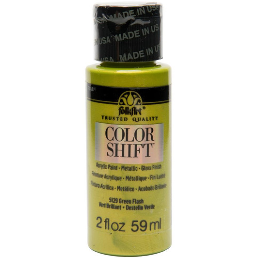 FolkArt Color Shift 2oz Paint - Green Flash