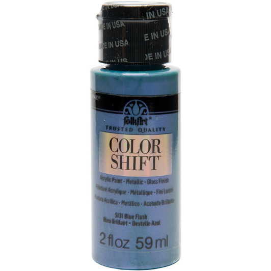 FolkArt Color Shift 2oz Paint - Blue Flash