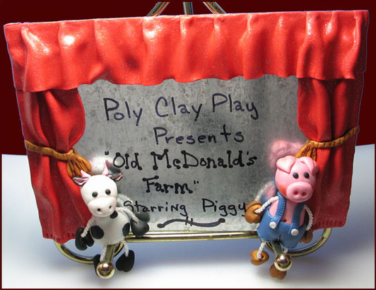 Poly Puppets - Announcement Board and Tree Prop