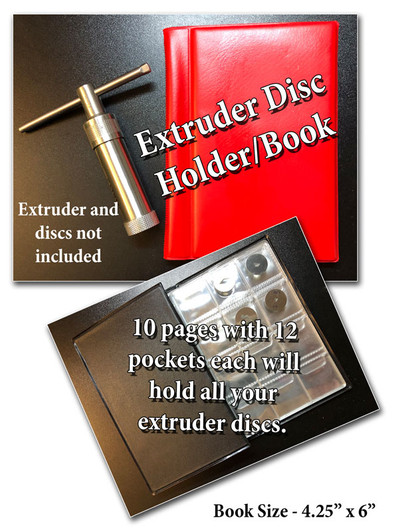 Extruder Disc Holder/Book