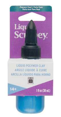 Sculpey® Liquid Bakeable Clay Peacock Pearl 1 oz