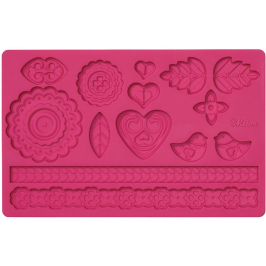 Wilton Folk Designs Mold