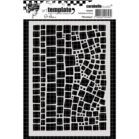 Stencil Mosaique from Carabelle Studio