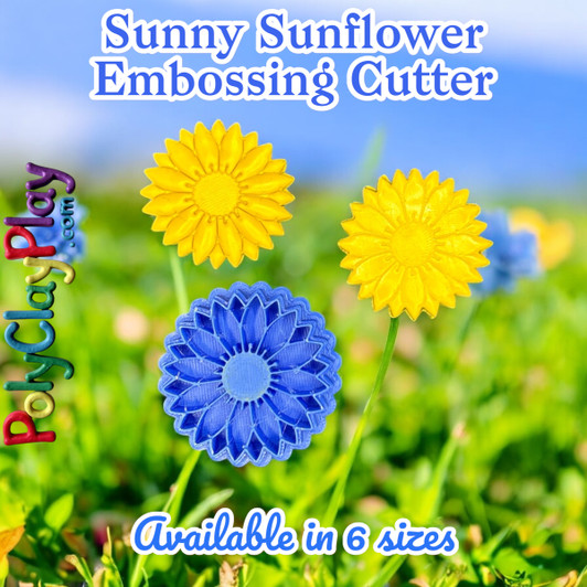 PCP Sunny Sunflower Embossing  Cutter