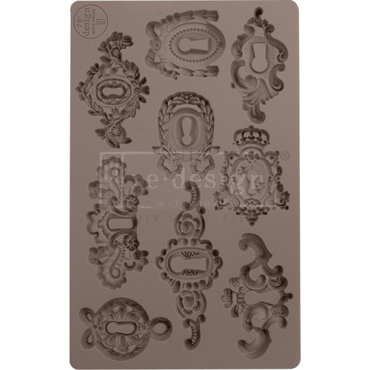 Grandeur Keyholes - Redesign Mould 5" X 8"