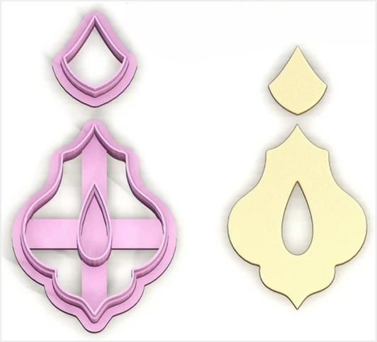 PCP Boho Drop 2pc Set Cutters