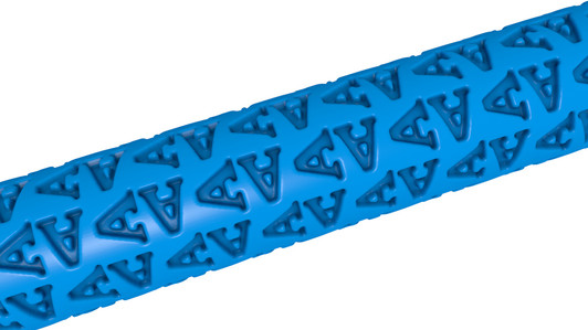 PCP Alphabet Seamless Texture Rollers