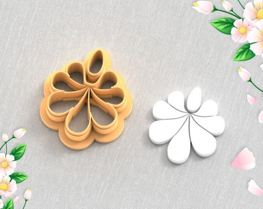 PCP Petal Shaped Earring Combo Cutters