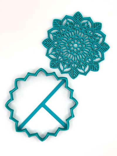 PCP Mandala Stamp and Cutter and free tutorial