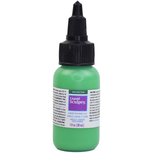 Sculpey® Liquid Bakeable Clay Green 1 oz