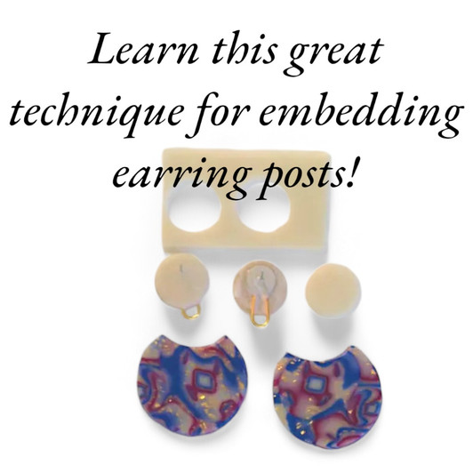 Embed your Earring Posts